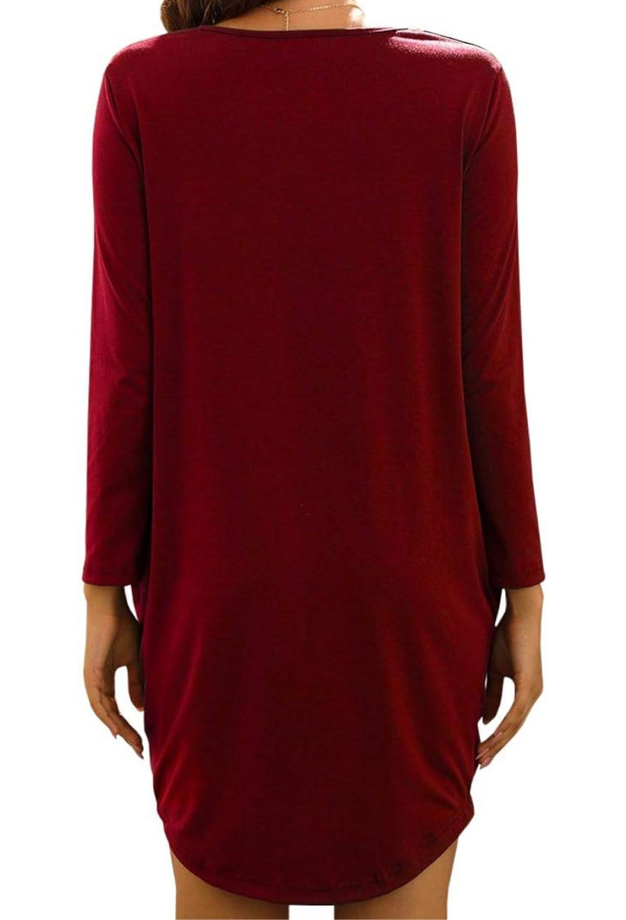 https://www.essel.com.co › products › long-sleeve-midi-tshirt-dress-with-pockets