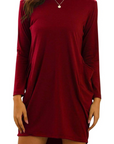 https://www.essel.com.co › products › long-sleeve-midi-tshirt-dress-with-pockets