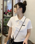 https://www.essel.com.co › products › cotton-t-shirt-2024-summer-polo-short-sleeve-crop-tops-girls