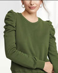 https://www.essel.com.co › products › long-sleeved-t-shirt-womens-autumn-and-winter-new-solid-color-cotton-pleated-puff-sleeve-design-knit-round-neck-top