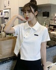 https://www.essel.com.co › products › cotton-t-shirt-2024-summer-polo-short-sleeve-crop-tops-girls