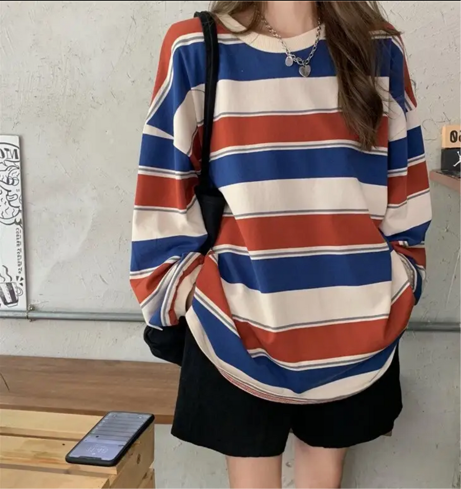 Sweatshirt Women Harajuku Long Sleeve Tops Streetwear