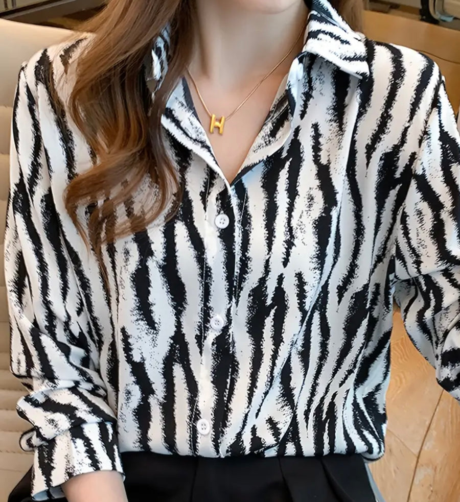 https://www.essel.com.co › products › fashion-striped-print-ladies-shirts-womens-blouses-spring-long-sleeve-shirts-tops-blusas-mujer