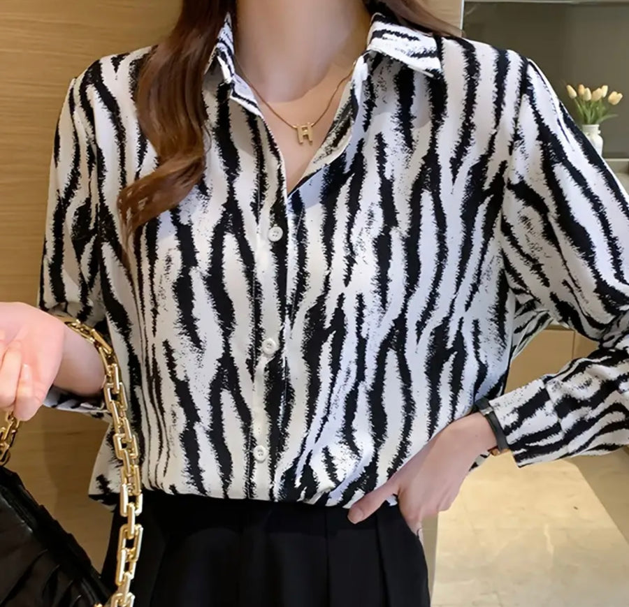 https://www.essel.com.co › products › fashion-striped-print-ladies-shirts-womens-blouses-spring-long-sleeve-shirts-tops-blusas-mujer