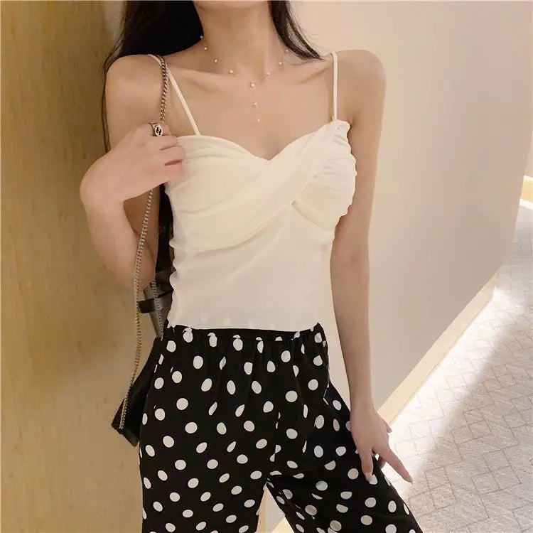 Women Sweater Women Sexy Solid Pleated Crop Tops Small Size Highstreet Summer Tops Sweaters