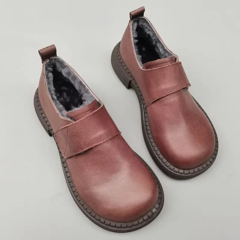 https://www.essel.com.co › products › genuine-leather-natural-wool-women-shoes-wide-toe-low-soft-soled