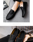 Men Shoes Loafers Casual Shoes Handmade Moccasins Men Comfortable Driving Shoes Sneakers Male Designer Design Footwear