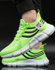 Sneakers New Mesh Breathable White Running Platform Shoes