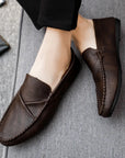 Men Shoes Loafers Casual Shoes Handmade Moccasins Men Comfortable Driving Shoes Sneakers Male Designer Design Footwear