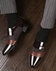 Men's Dress Shoes Classic Office Business Casual Shoes Fashion Zapatos