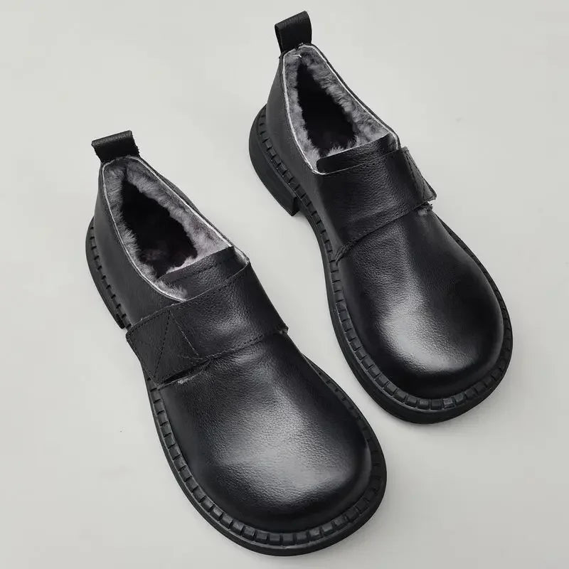 https://www.essel.com.co › products › genuine-leather-natural-wool-women-shoes-wide-toe-low-soft-soled