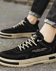 Men's Casual Sneakers SpringAutumn Breathable Wear Resistant Outdoor Platform Sneaker Non-slip Comfortable Loafers Walking Flats