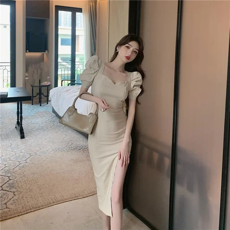 Dress For Women Fashionable Slimming Design