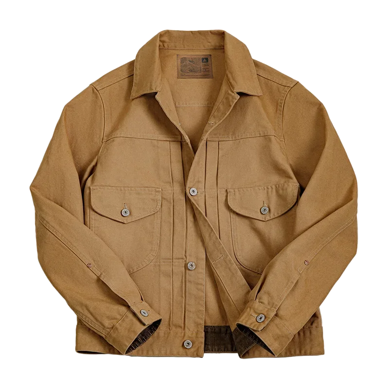 Maden Men's Vintage Western Ranch Jackets Heavyweight