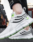 Sneakers New Mesh Breathable White Running Platform Shoes