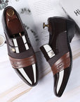 Men's Dress Shoes Classic Office Business Casual Shoes Fashion Zapatos