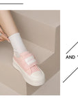 New Women Sneakers Fashion Comfortable Bread Shoes Trend Board Shoes Convenient Thick Sole Casual Sneakers