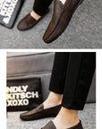 Men Shoes Loafers Casual Shoes Handmade Moccasins Men Comfortable Driving Shoes Sneakers Male Designer Design Footwear